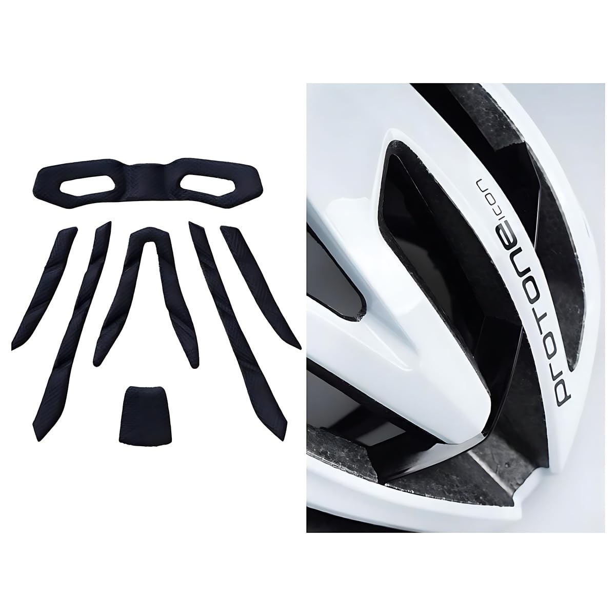 KASK Adult Bike Helmet Accessory PROTONE Internal Spare PAD [Size: ONE] - Image 3
